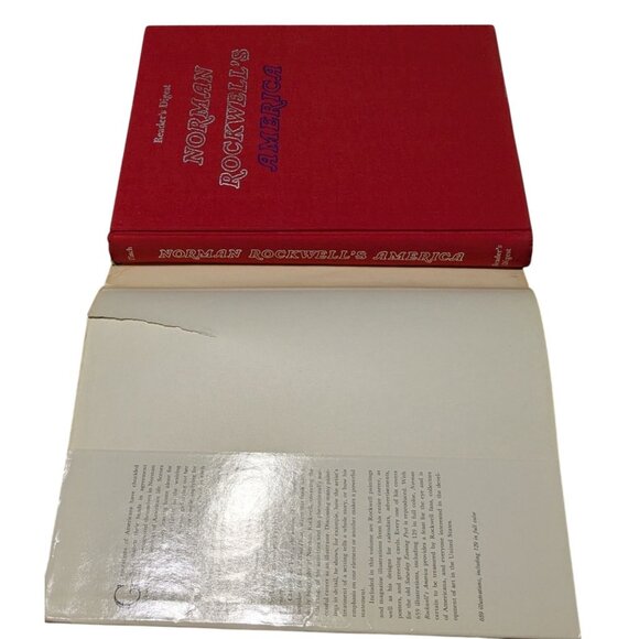 Readers Digest Norman Rockwells America Hardcover Book 1976 Christopher Finch Ed - Picture 5 of 9